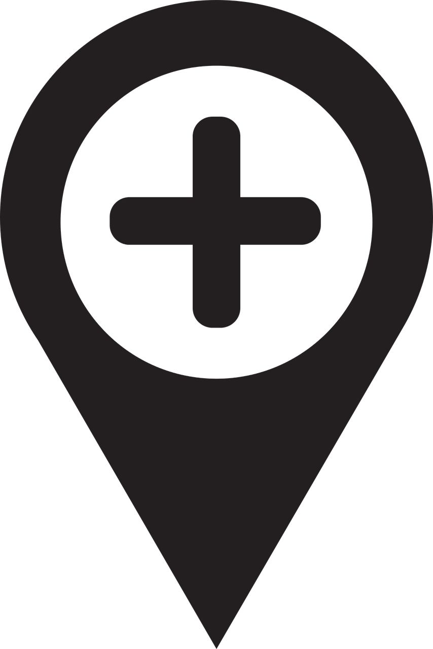 Gps Icon Png Isolated Free Download (black)