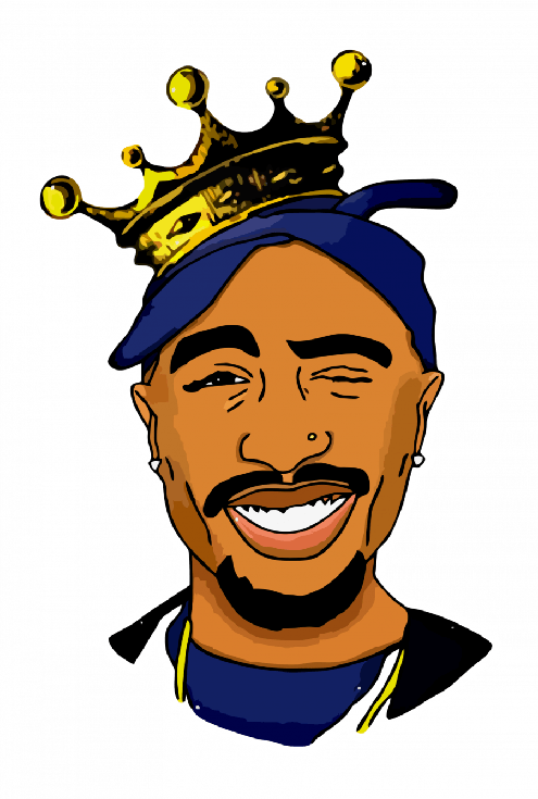 2Pac Png Background Image (black, chocolate, navy)