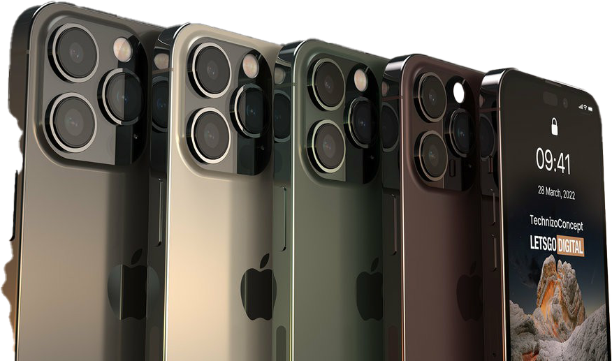 Iphone 14 Pro Png Images Hd (olive, gray, maroon, white, black)