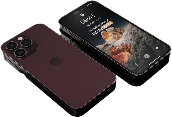 Iphone 14 Pro Transparent (black, maroon, white)