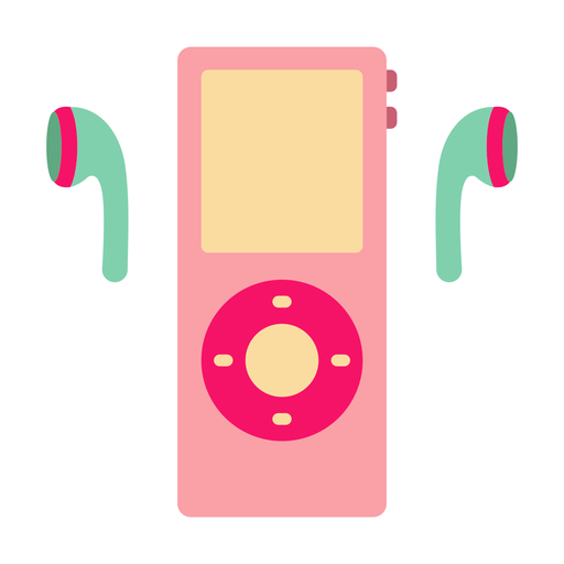 Ipod Png Isolated File (pink, silver, black, white, red)