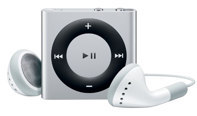 Ipod Png Transparent Image (white, silver)