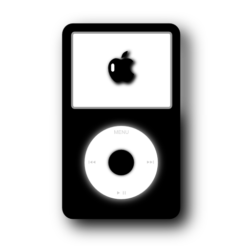 Ipod Transparent Png (white, lavender, black, gray)