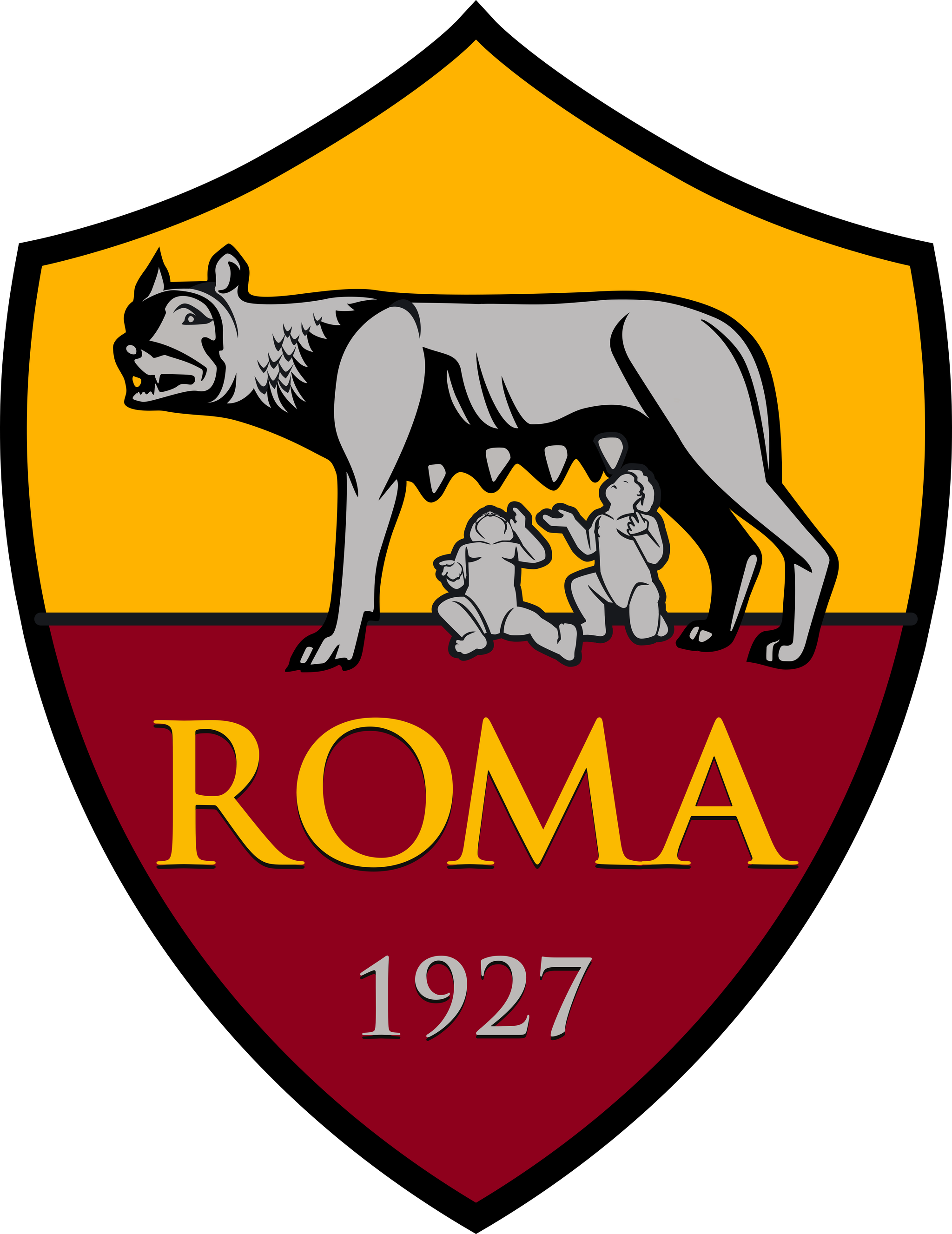 As Roma Png Photos (maroon, orange, black, silver)