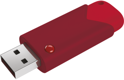 Usb Pen Drive Png Transparent Image (black, maroon)