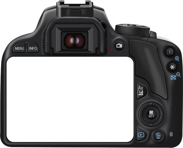 Dslr Camera Equipment Png File (indigo, black)