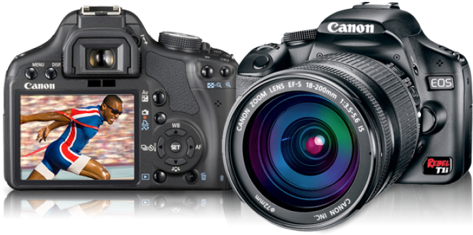 Dslr Camera Equipment (indigo, black, gray)