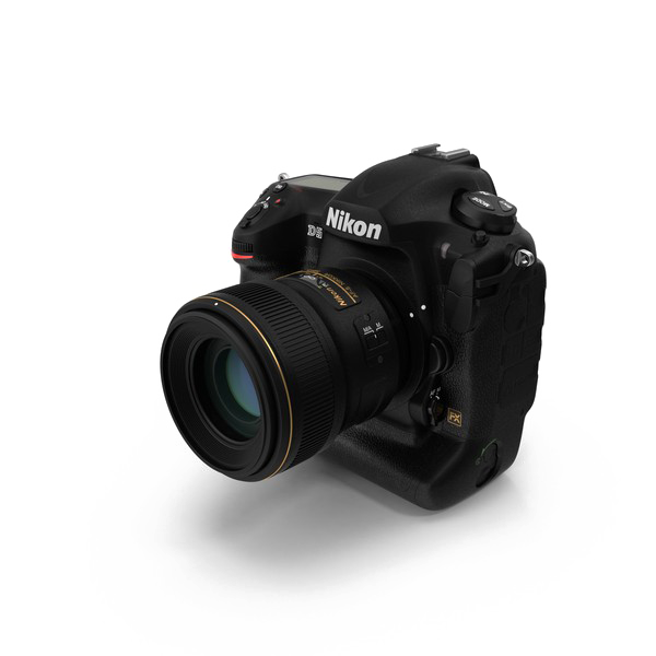 Dslr Camera Png Transparent Picture (black, white)