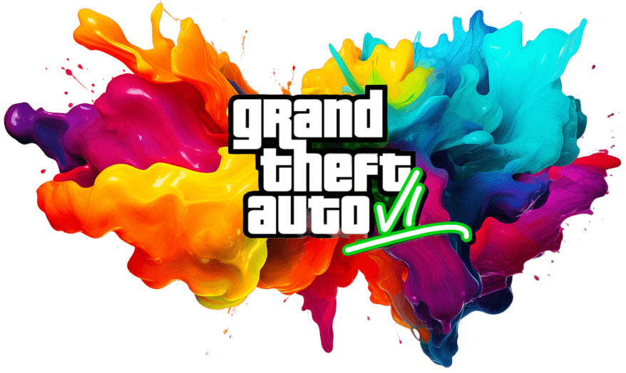 Gta 6 Rockstar Games Png Isolated Hd (gray, white)