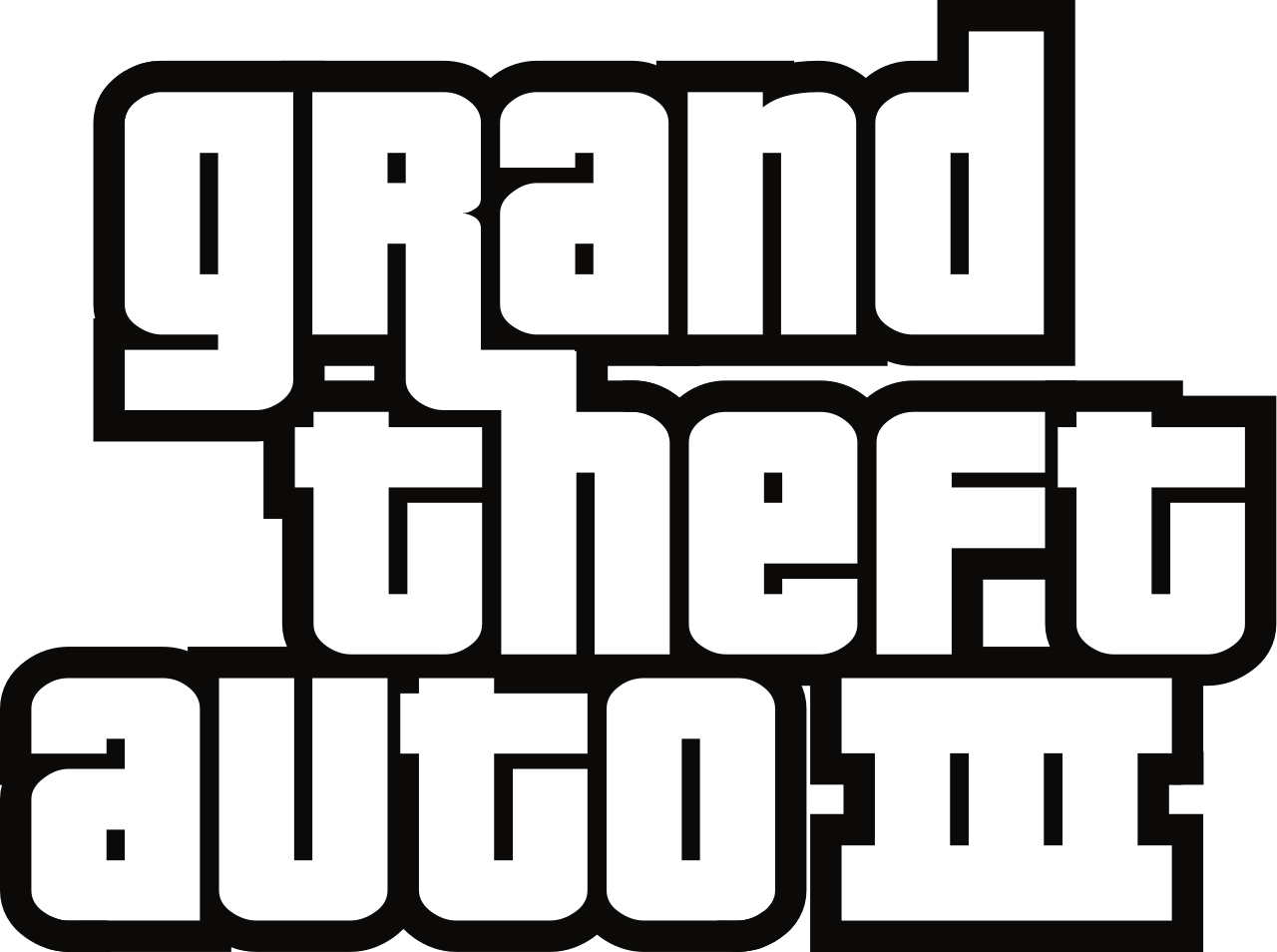 Gta Grand Theft Auto Png Photos (black, white)