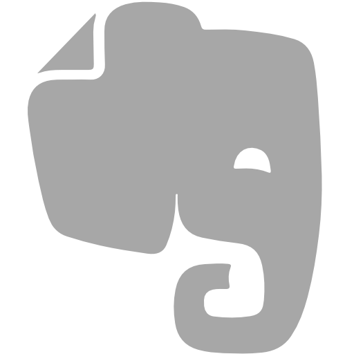 Evernote Icon Free Nobackground Png Icon Download (silver, black)