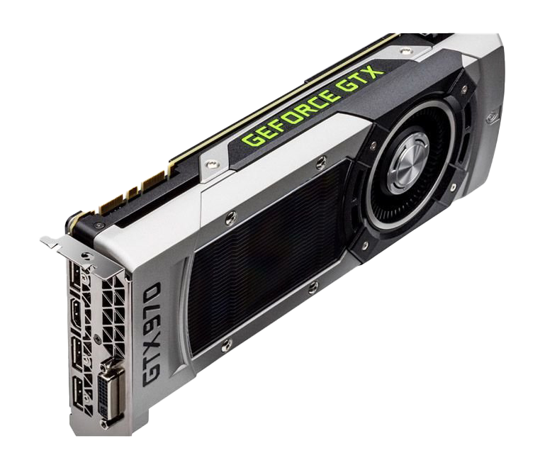 Nvidia Graphics Card Png File (black, lavender, white)