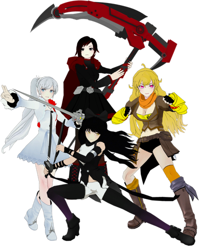 Rwby Png Isolated Image (black)