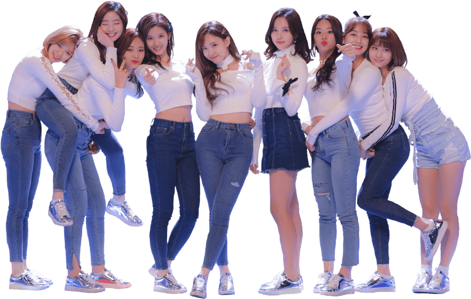 Twice Png Image (indigo, black)