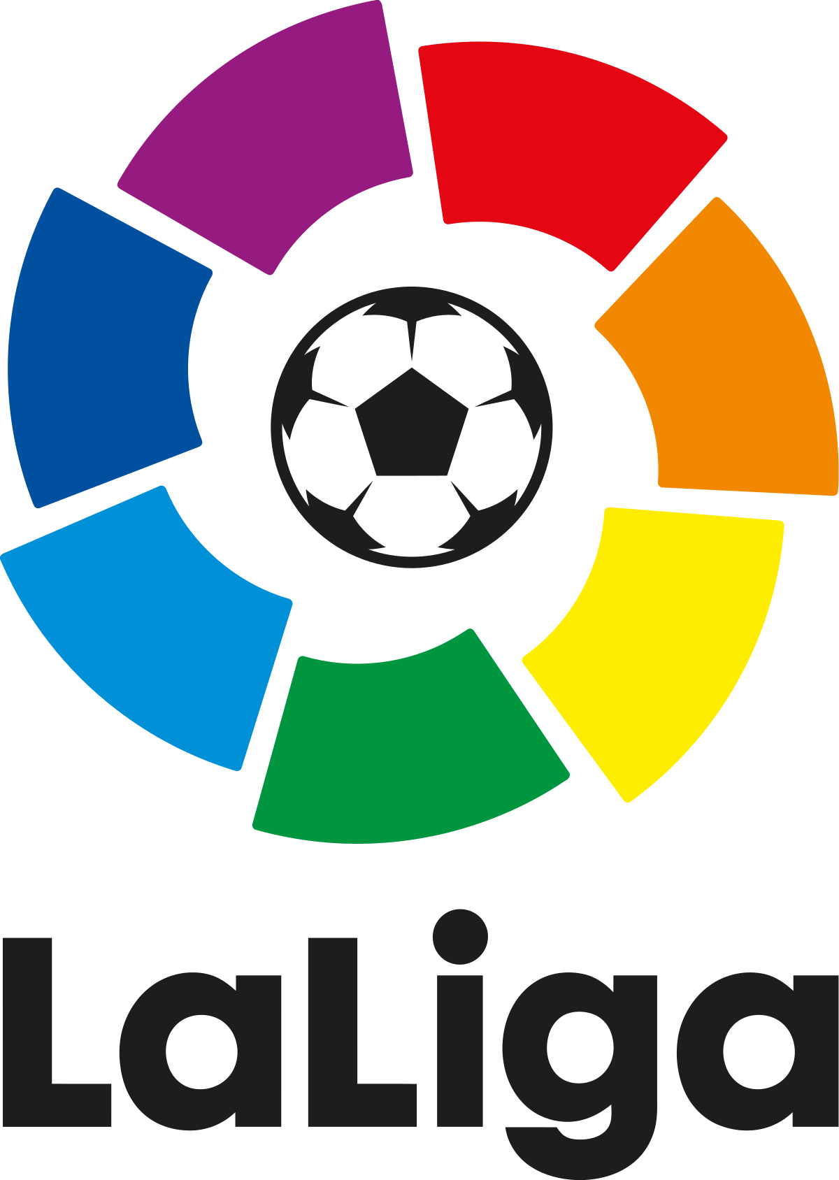 Laliga Png Hd (gray, purple, green, teal, orange)