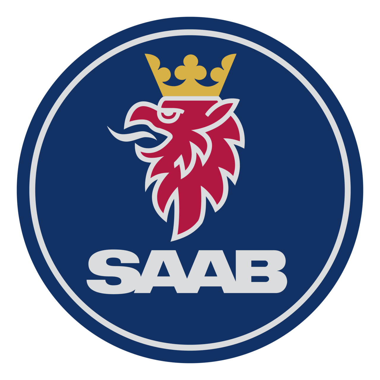 Saab Logo Png Clipart (black, navy, purple, lavender)