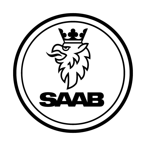 Saab Logo Png Photos (black, indigo, lavender, white)