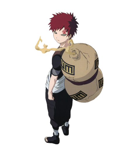 Gaara Png File (black)