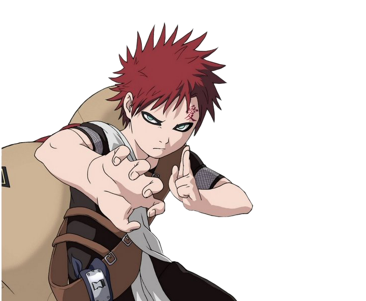 Gaara Transparent Png (beige, chocolate, white, black, silver)