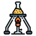 Lab Burner Test Tube Science Laboratory Icon Free Transparent Png Icon Download (gray, black)