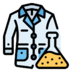 Lab Coat Laboratory Scientist Test Tube Science Icon Free Nobackground Png Icon Download Path (gray, lavender, salmon, black)