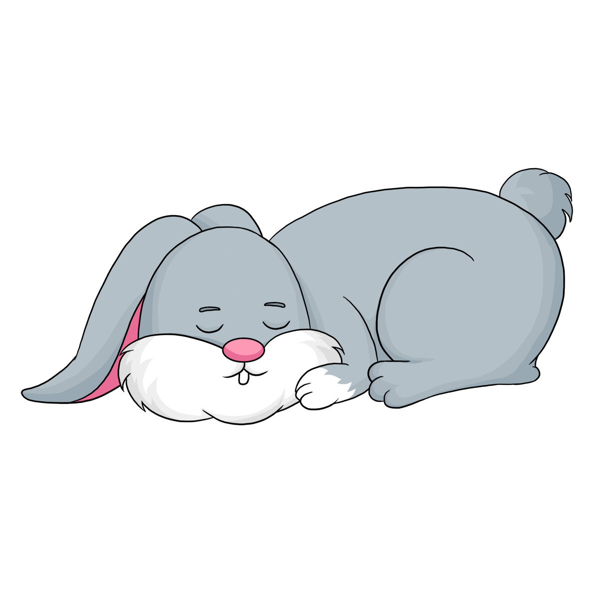 Rabbit Png Isolated Hd (silver, lavender, black, white)