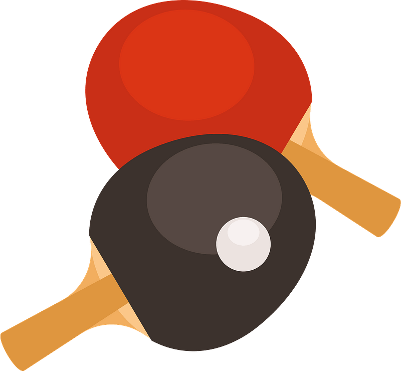 Table Tennis Png Pic (black, gray, beige, chocolate)