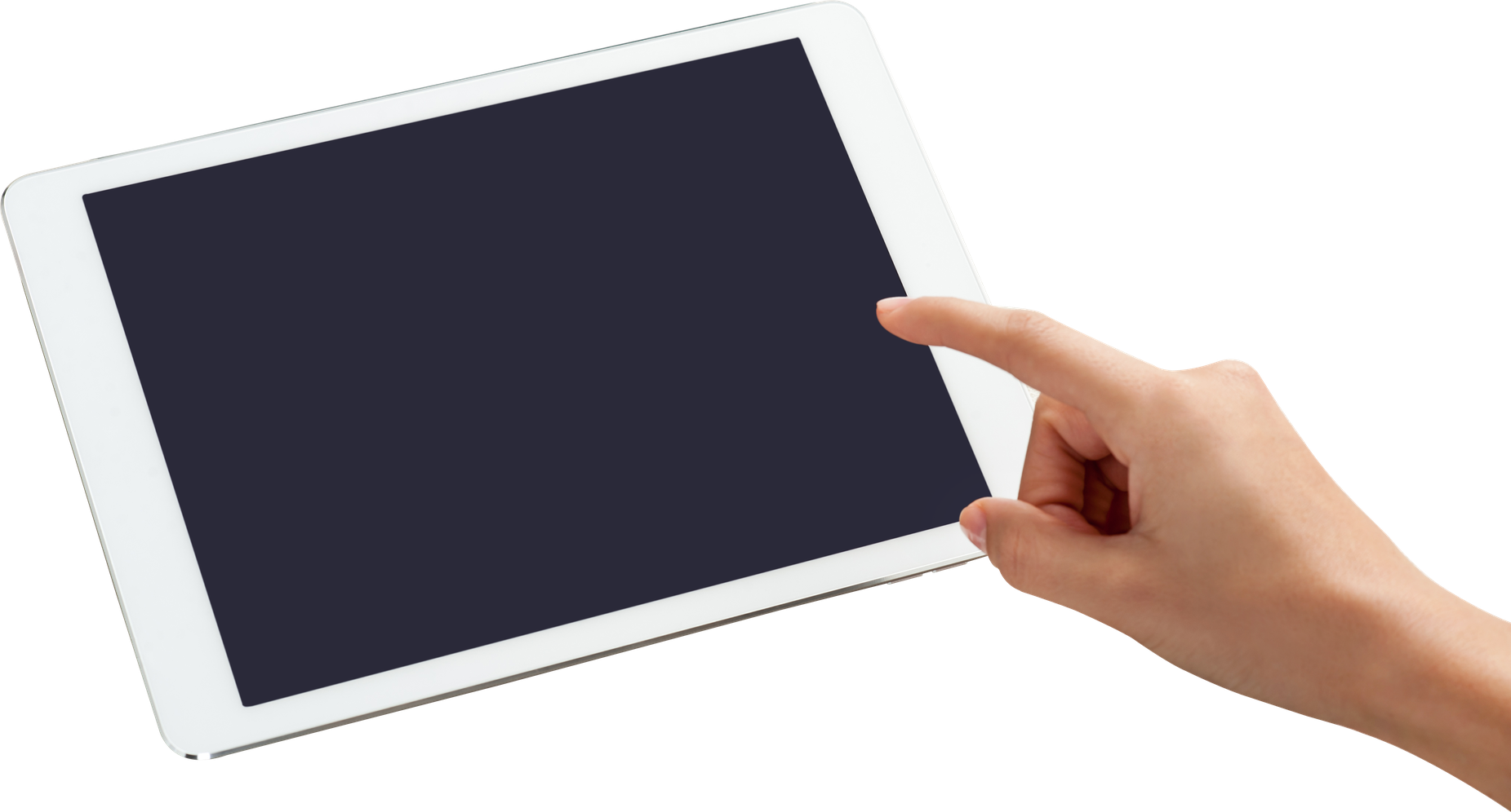 Tablet Computer Png File (black, lavender, white)