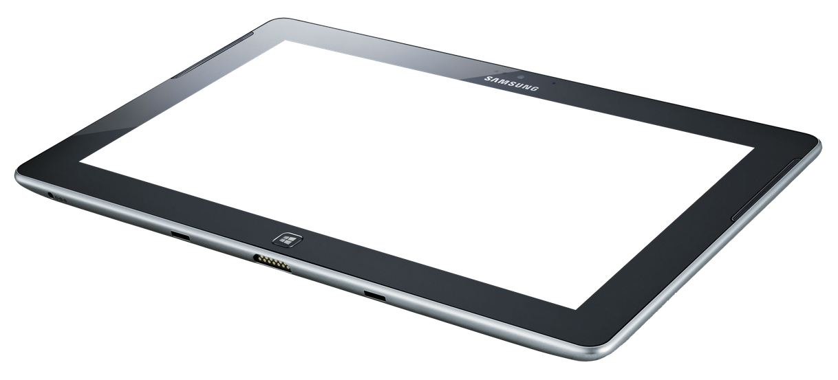 Tablet Computer Png Image (indigo, black)