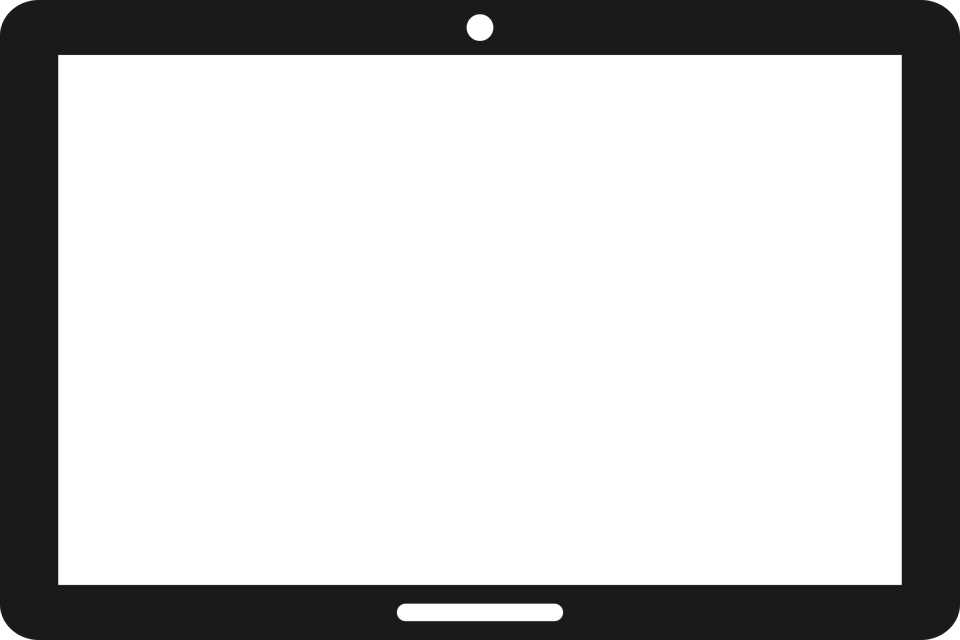 Tablet Computer Png Isolated Hd (black)