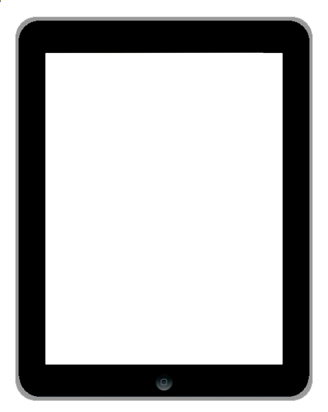 Tablet Png (indigo, gray, white, black, lavender)