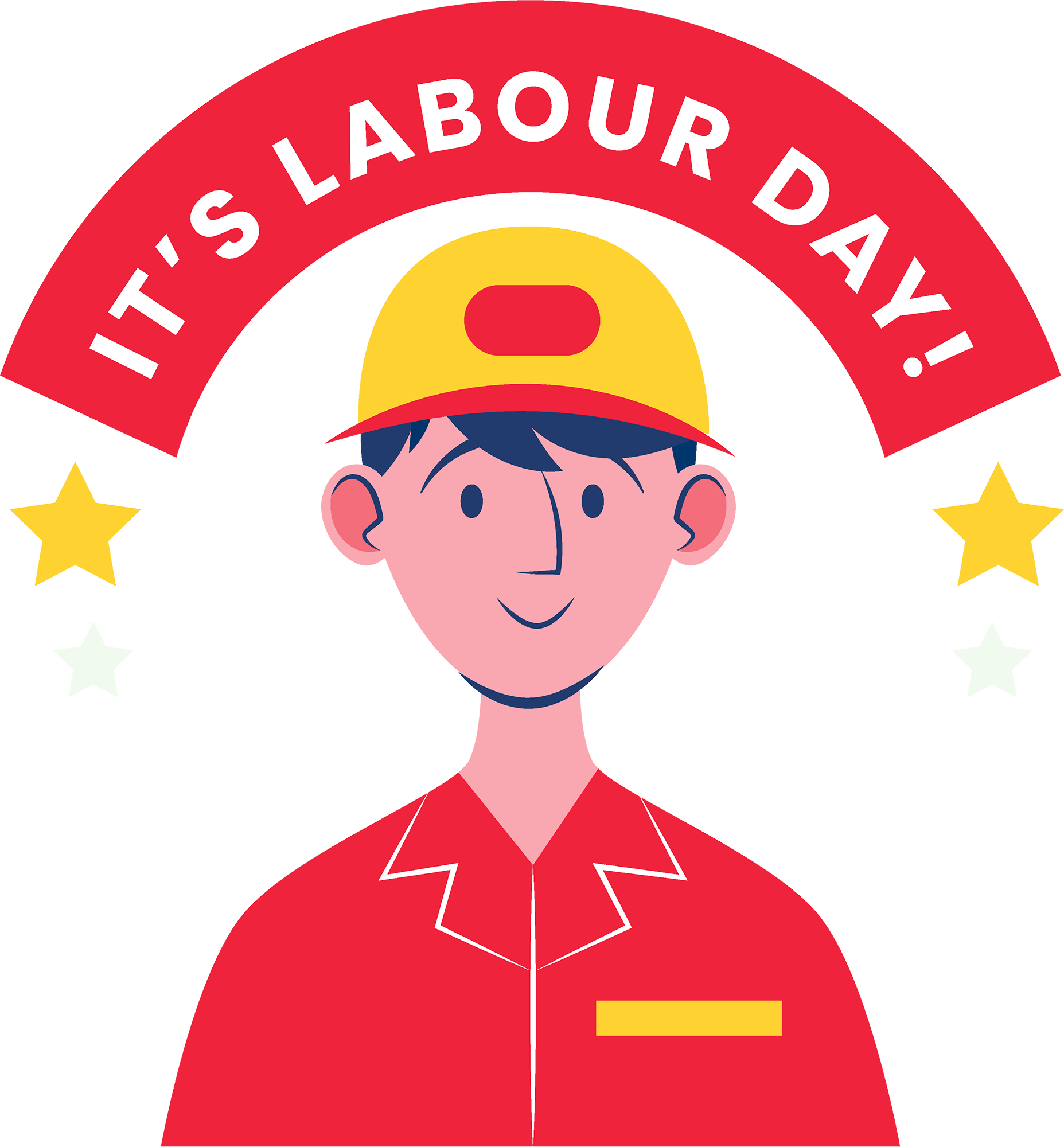 Labor Day Background Png (gold, black, pink, red)