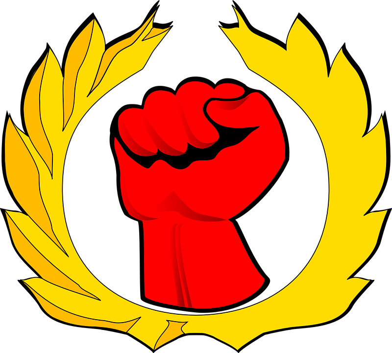 Labour Union Png Transparent Image (orange, red, black, gold)