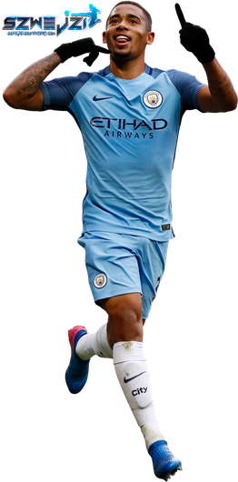 Gabriel Jesus Png File (black)