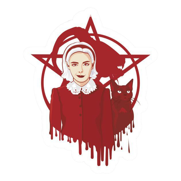 Sabrina Png Image (maroon, white)