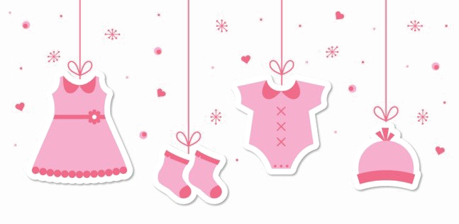 Baby Clothes Png Photos (white, pink)