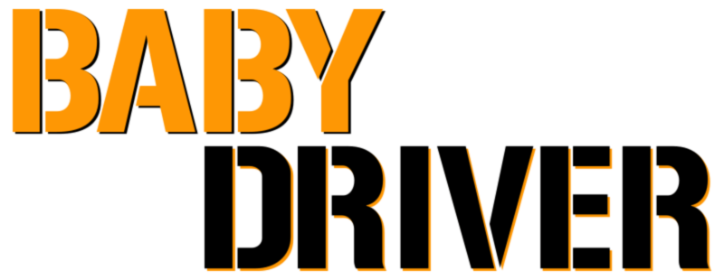 Baby Driver Png File (orange, black, gray, indigo)