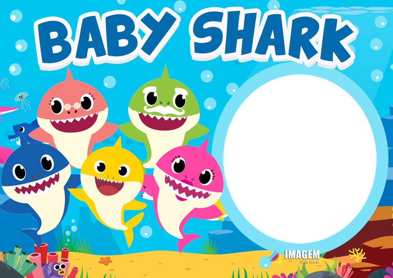 Baby Shark Png Isolated Transparent Hd Photo (teal, black, gold, beige, greenish blue)