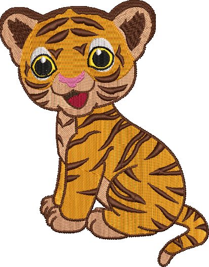 Baby Tiger Png Isolated Hd (maroon, black, chocolate)