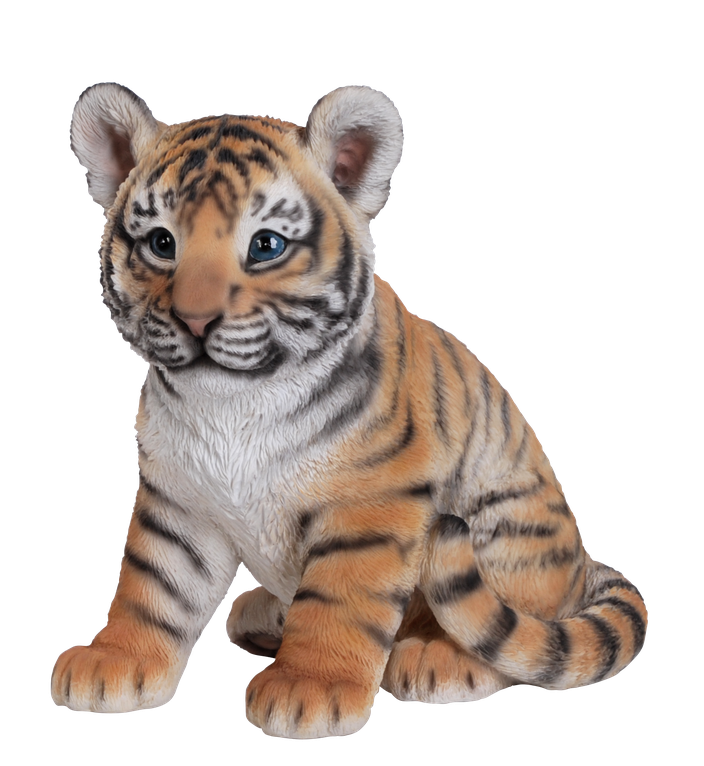 Baby Tiger Png (black, silver)