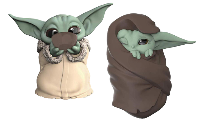 Baby Yoda Png Transparent Picture (black, gray)