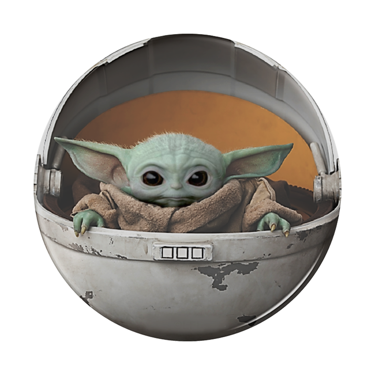 Baby Yoda Png Transparent (black, gray, indigo)