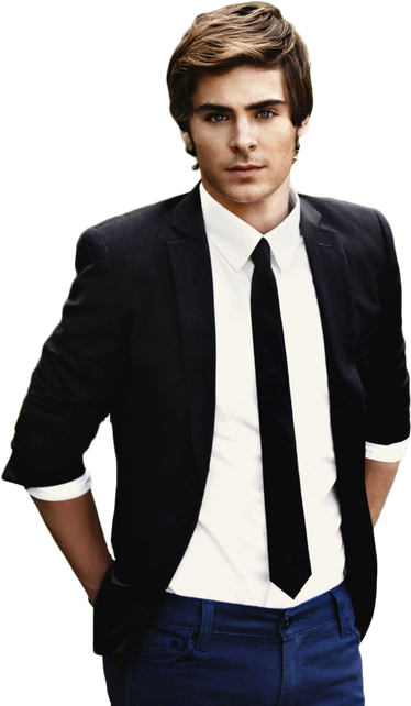 Zac Efron Png Hd (black, beige)