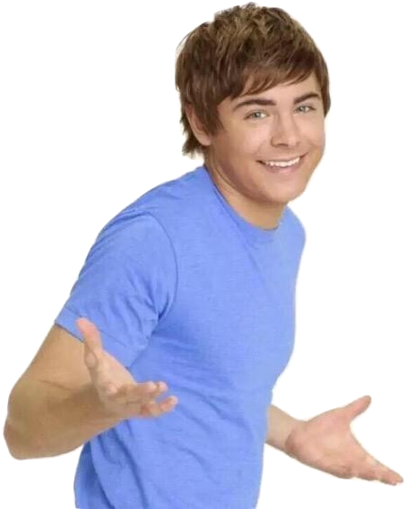 Zac Efron Png Photo (black, silver)