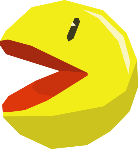 Pac Man Png Free Download (maroon, chocolate, yellow, gold, black)