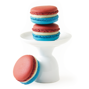 Macaroons Png Isolated Image (white, black)