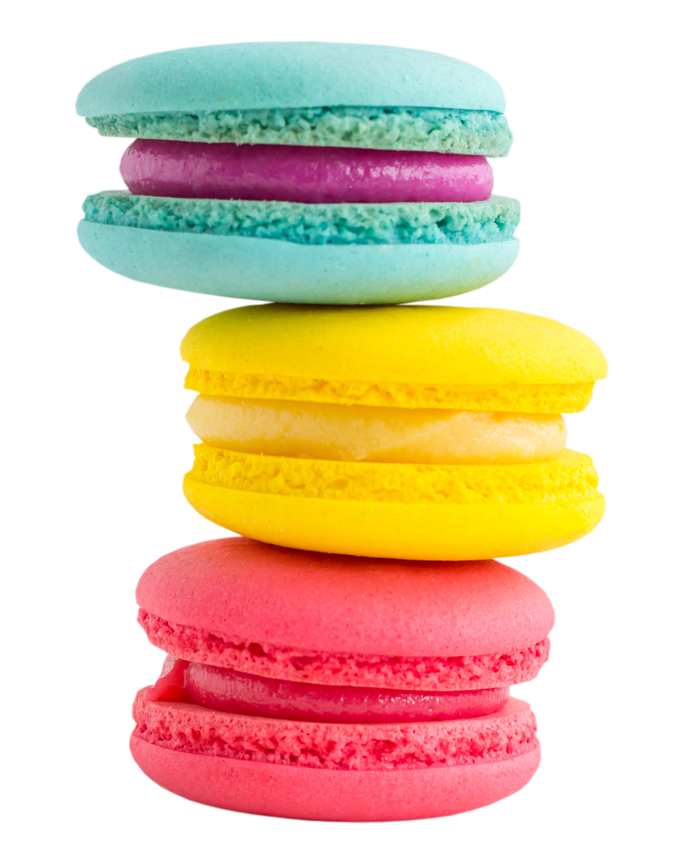 Macaroons Png Photos (black, gold)