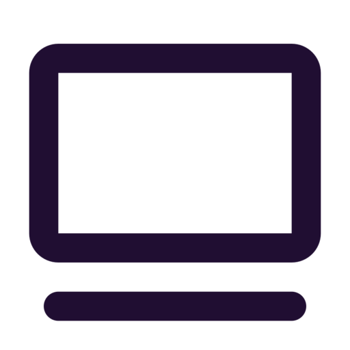 Macbook Free Png Icon (black)