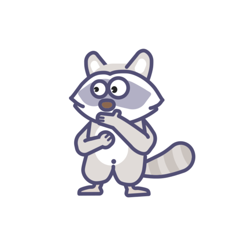 Raccoon Free Transparent Png Icon Download (beige, black, silver, white, gray)