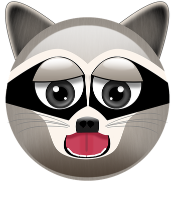 Raccoons Png Isolated Hd (gray, chocolate, black, beige, white)